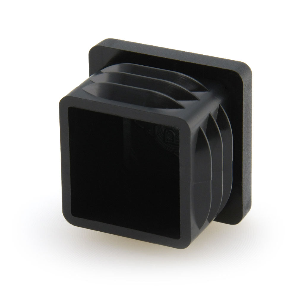 Tapón de láminas cuadrado 20x20mm de plástico para sillas de tubo de acero