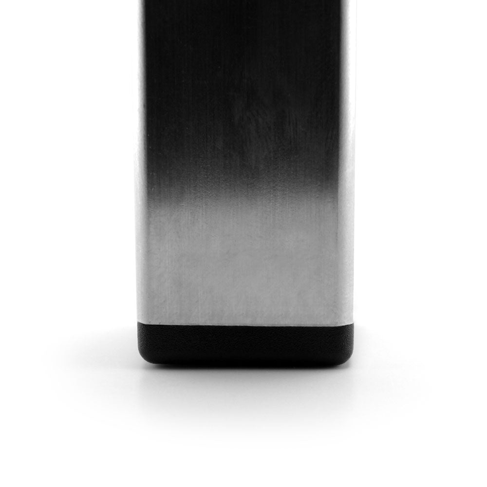 Tapón de láminas cuadrado 20x20mm de plástico para sillas de tubo de acero