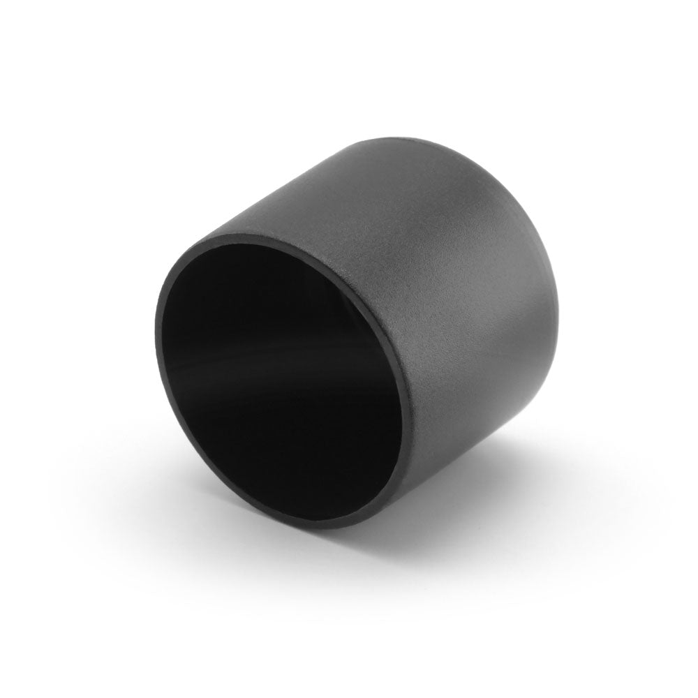 Tapón redondo de plástico negro Ø 30 mm