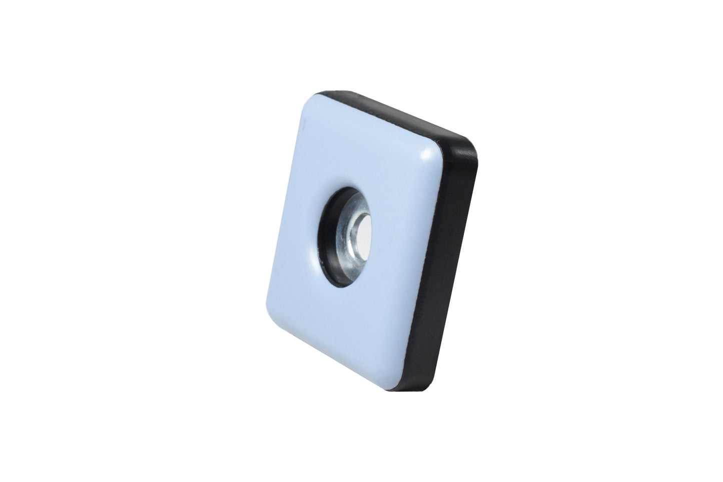 Deslizador cuadrado de PTFE con Tornillo para muebles muebles de  25 x 25 mm