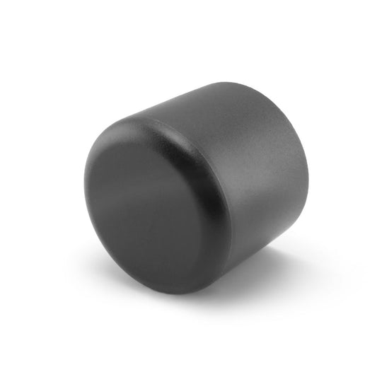 Tapón redondo de plástico negro Ø 30 mm